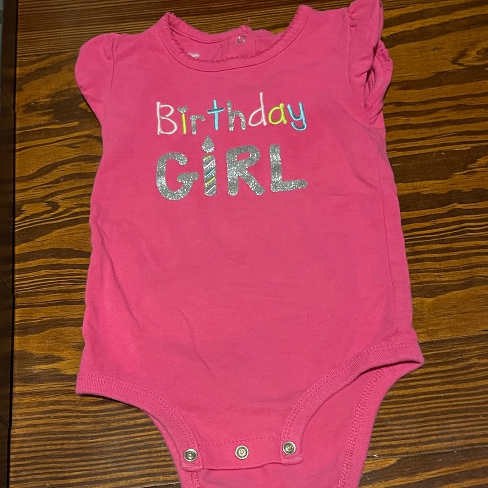 Koala kids Pink Birthday Girl Onesie